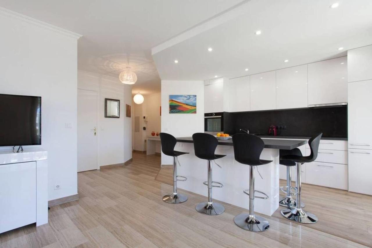 3-Room Apartment With Terrace In Palm Beach Cannes Luaran gambar