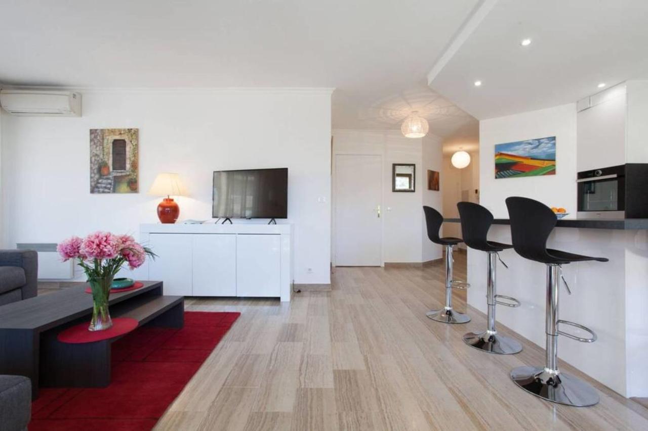 3-Room Apartment With Terrace In Palm Beach Cannes Luaran gambar