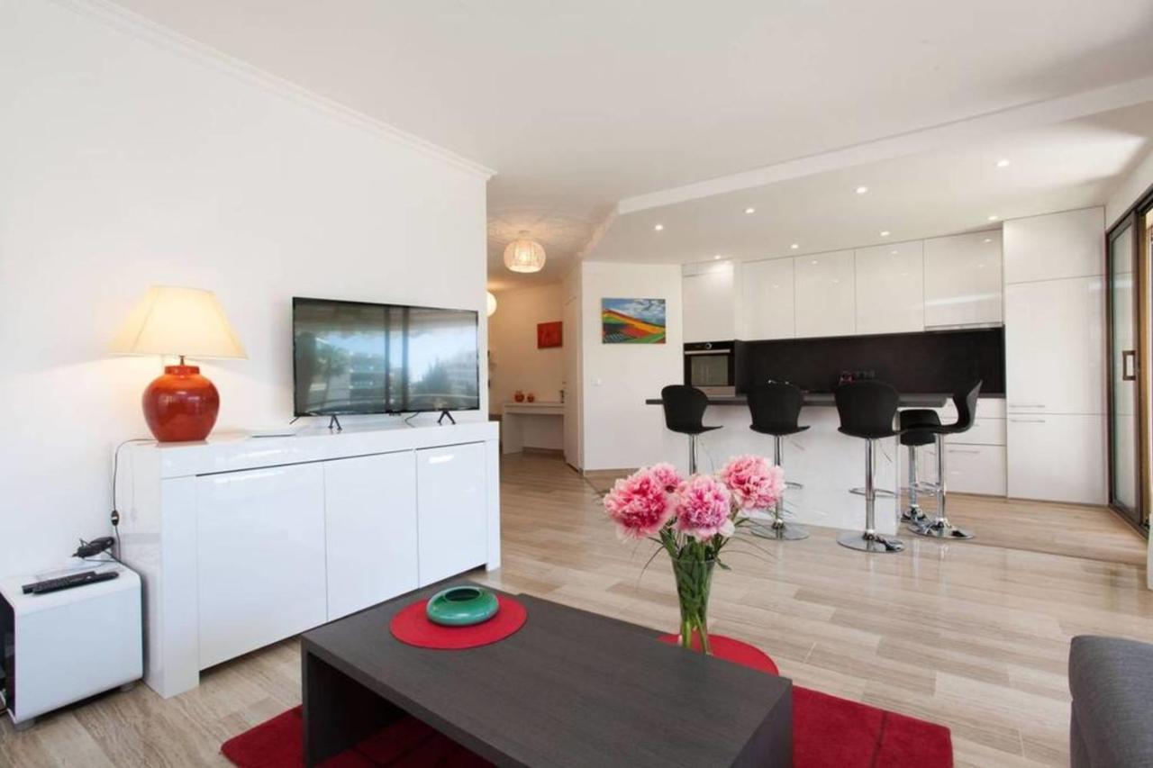 3-Room Apartment With Terrace In Palm Beach Cannes Luaran gambar