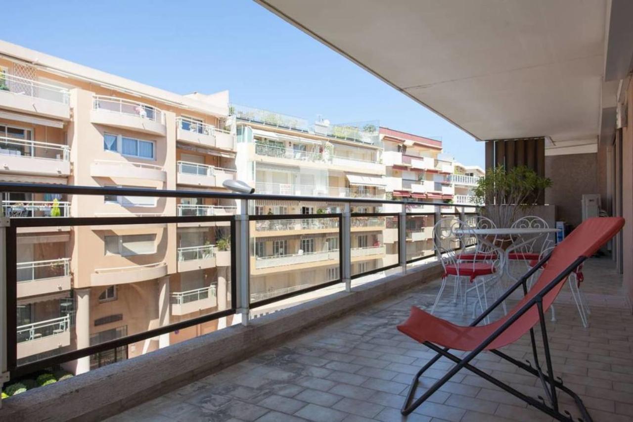 3-Room Apartment With Terrace In Palm Beach Cannes Luaran gambar