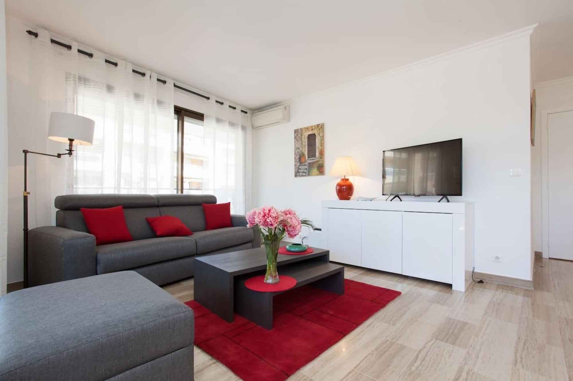 3-Room Apartment With Terrace In Palm Beach Cannes Luaran gambar