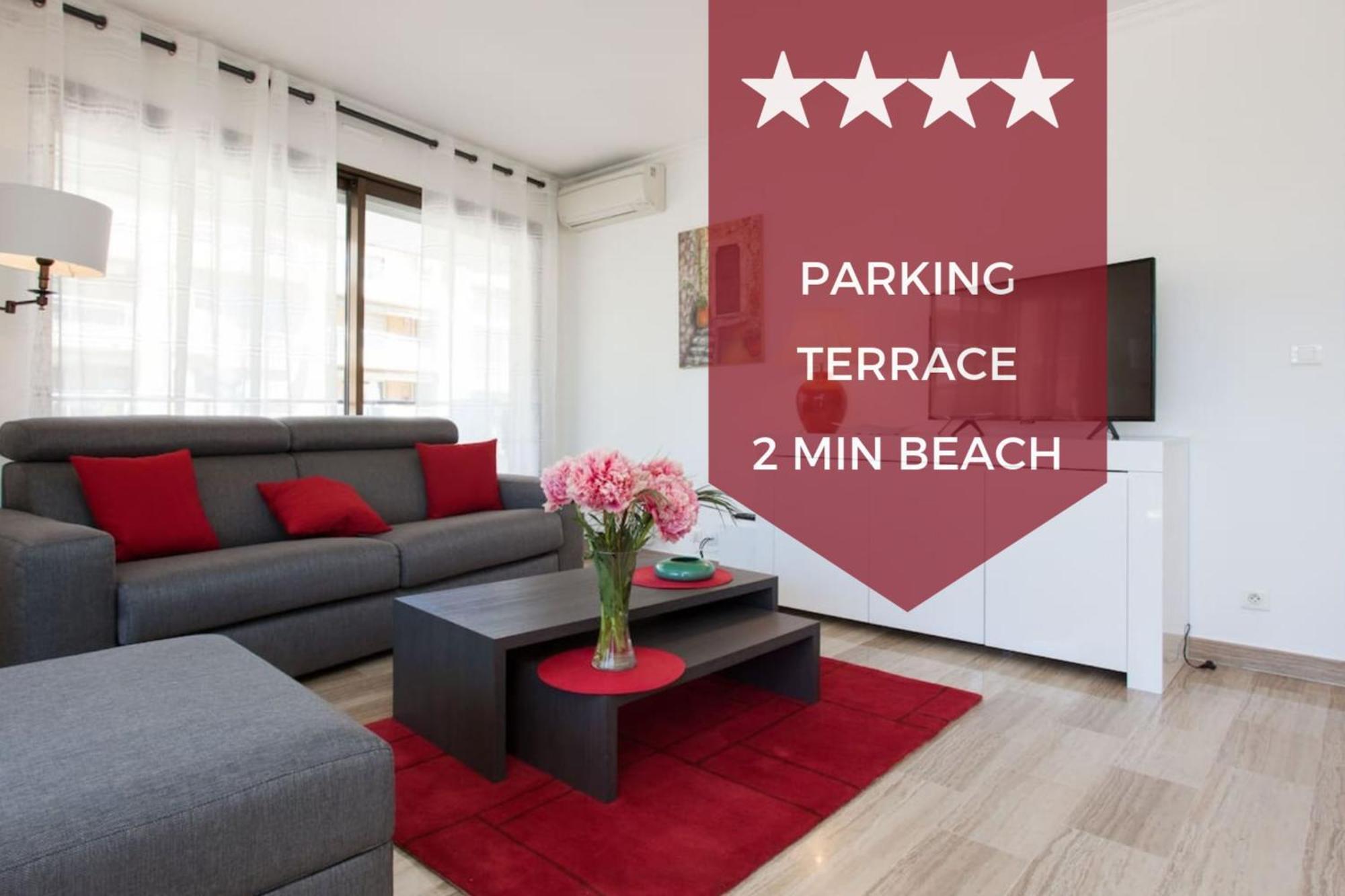 3-Room Apartment With Terrace In Palm Beach Cannes Luaran gambar